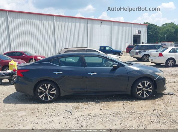 1N4AA6APXHC425323 2017 NISSAN MAXIMA Black Вид задньої частини салону