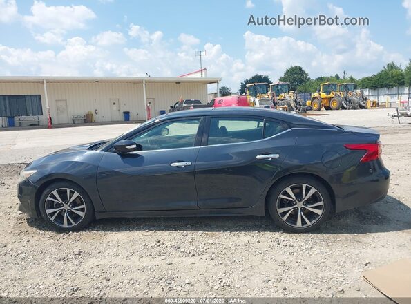 1N4AA6APXHC425323 2017 NISSAN MAXIMA Black Панорамний вид салону 360°