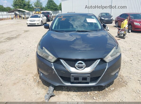 1N4AA6APXHC425323 2017 NISSAN MAXIMA Black Вид щитка приладів