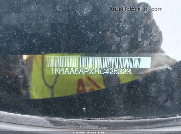 1N4AA6APXHC425323 2017 NISSAN MAXIMA Black 