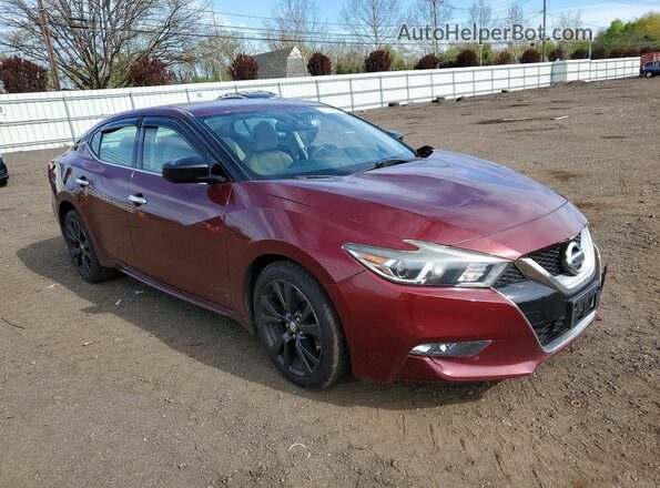 1N4AA6APXHC425743 2017 NISSAN MAXIMA Burgundy წინა მარჯვენა