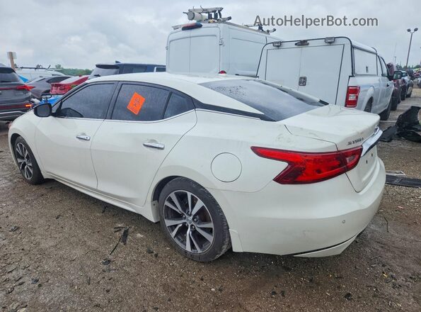 1N4AA6APXHC431851 2017 NISSAN MAXIMA White Trasero izquierdo
