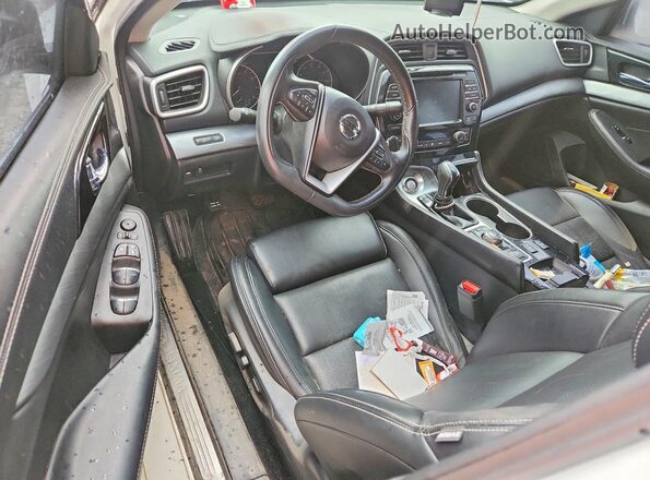 1N4AA6APXHC431851 2017 NISSAN MAXIMA White Vista del salpicadero