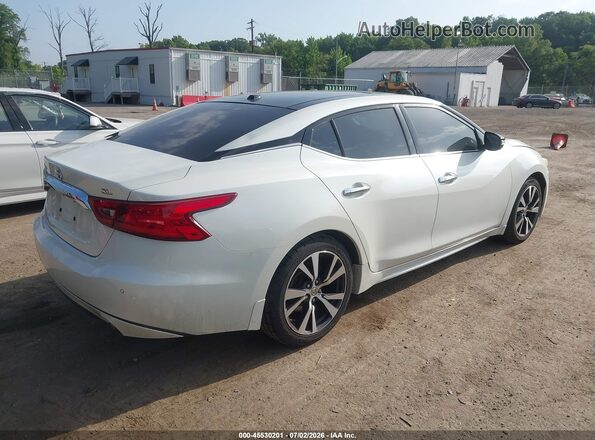 1N4AA6APXHC440484 2017 NISSAN MAXIMA White Задня права чверть