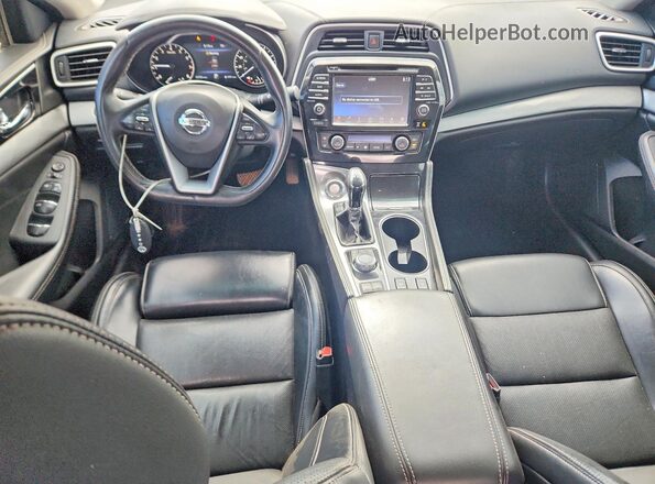 1N4AA6APXHC450786 2017 NISSAN MAXIMA Gray წინა პანელის ხედი