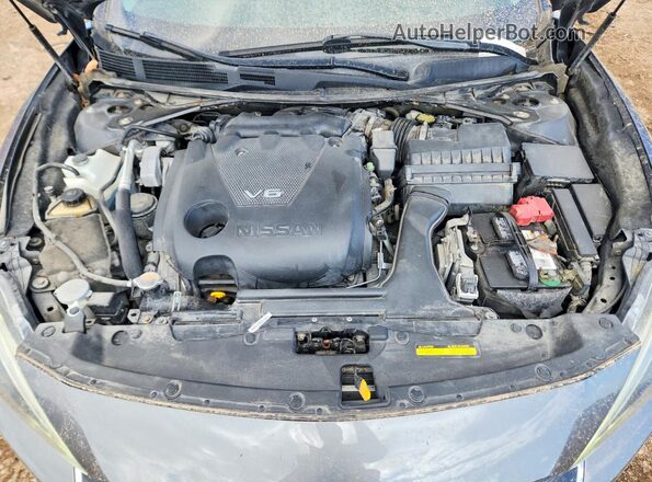 1N4AA6APXHC450786 2017 NISSAN MAXIMA Gray უკანა სალონის ხედი