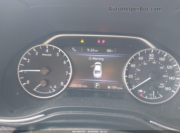 1N4AA6APXHC451873 2017 NISSAN MAXIMA Black უკანა სავარძლების ხედი