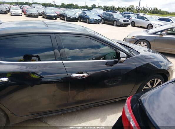 1N4AA6APXHC451873 2017 NISSAN MAXIMA Black უკანა სალონის ხედი