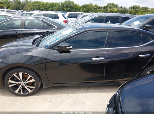 1N4AA6APXHC451873 2017 NISSAN MAXIMA Black სალონის 360-გრადუსიანი ხედი