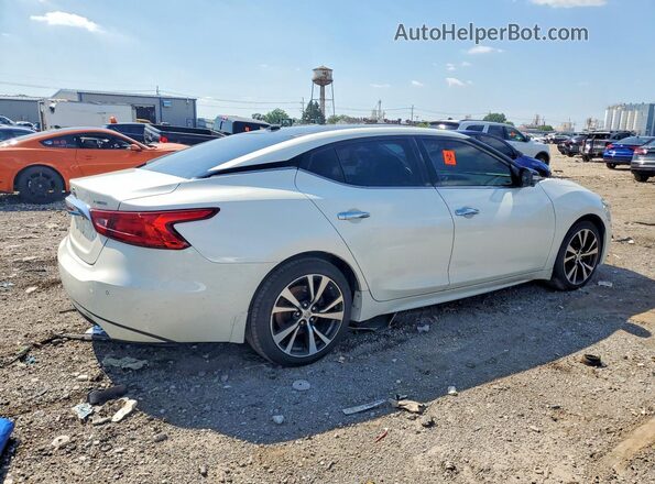 1N4AA6APXHC457639 2017 NISSAN MAXIMA White უკანა მარჯვენა