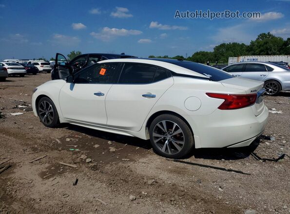 1N4AA6APXHC457639 2017 NISSAN MAXIMA White უკანა მარცხენა