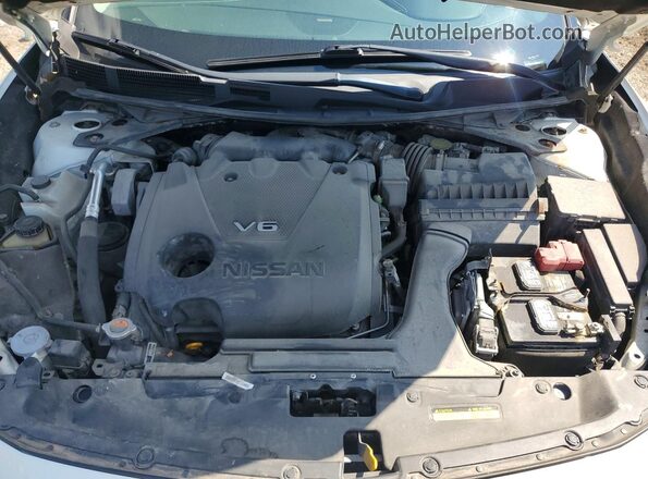 1N4AA6APXHC457639 2017 NISSAN MAXIMA White უკანა სალონის ხედი