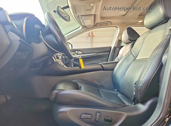 1N4AA6APXJC365517 2018 NISSAN MAXIMA Черный Вид салона спереди