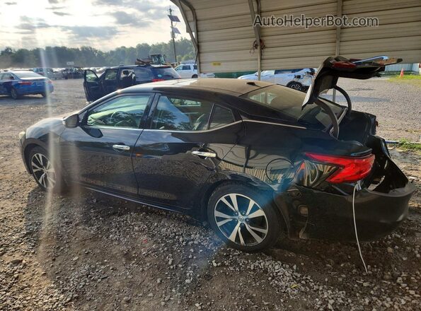 1N4AA6APXJC365517 2018 NISSAN MAXIMA Черный Задняя левая четверть