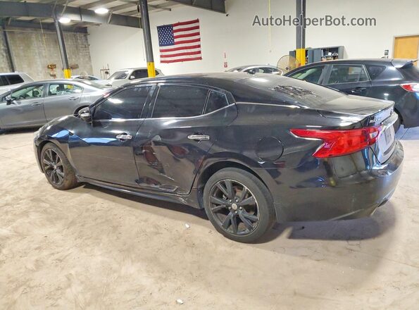 1N4AA6APXJC370698 2018 NISSAN MAXIMA Black Հետևի ձախ