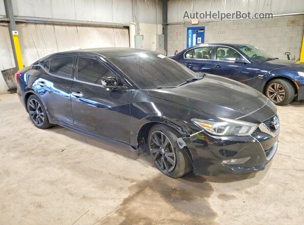 1N4AA6APXJC370698 2018 NISSAN MAXIMA Black Առջևի աջ