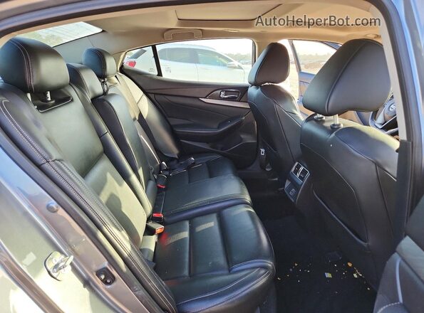 1N4AA6APXJC371687 2018 NISSAN MAXIMA Серый Вид задних сидений