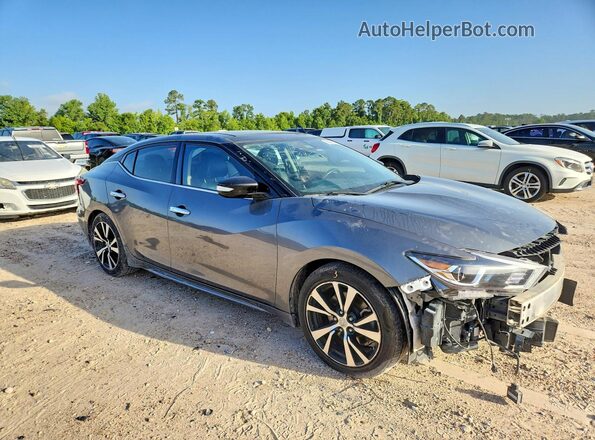 1N4AA6APXJC371687 2018 NISSAN MAXIMA Серый Передняя правая четверть
