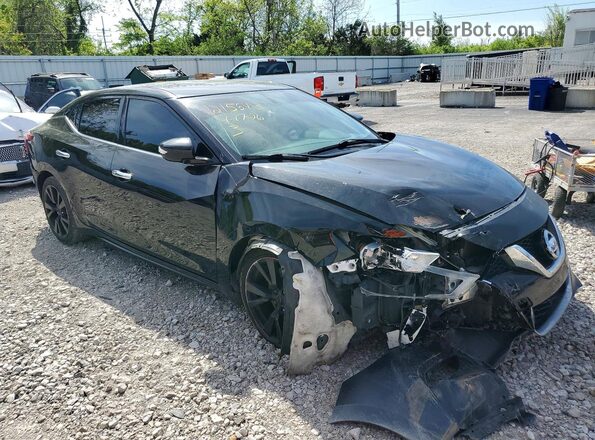 1N4AA6APXJC375514 2018 NISSAN MAXIMA Black Przód prawy