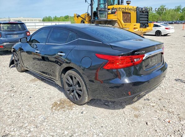 1N4AA6APXJC375514 2018 NISSAN MAXIMA Black Tył lewy