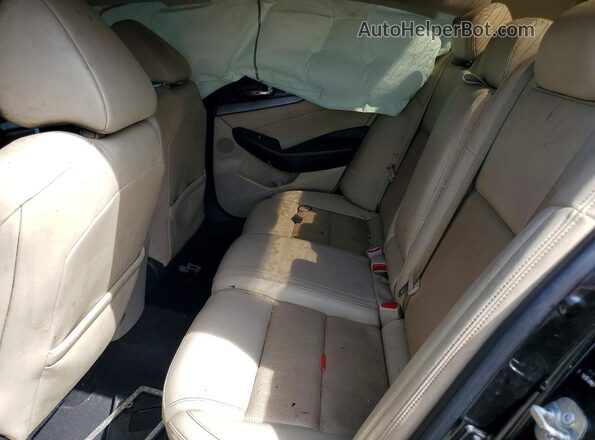 1N4AA6APXJC375514 2018 NISSAN MAXIMA Black Widok tylnych siedzeń
