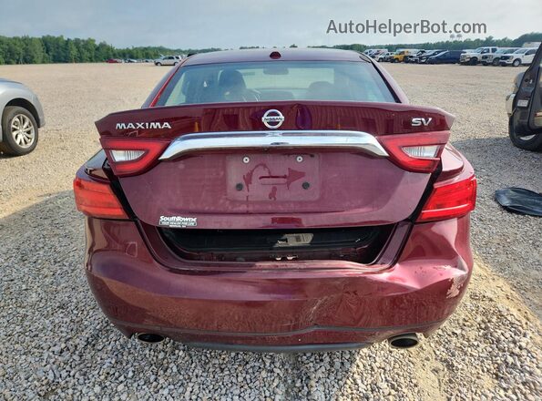 1N4AA6APXJC381099 2018 NISSAN MAXIMA Серебряный Вид сзади