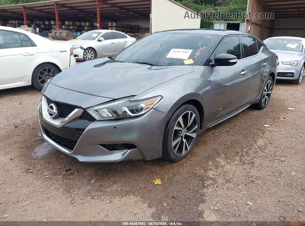 1N4AA6APXJC388960 2018 NISSAN MAXIMA Gray Front left