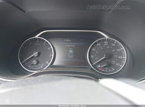 1N4AA6APXJC388960 2018 NISSAN MAXIMA Gray Rear seats view
