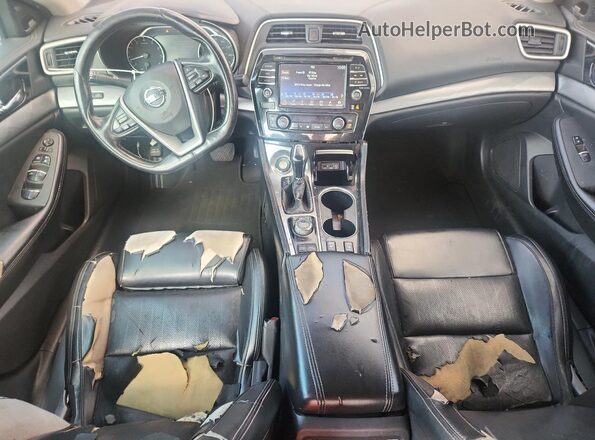 1N4AA6APXJC390515 2018 NISSAN MAXIMA Black Vista del salpicadero