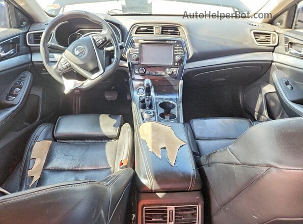 1N4AA6APXJC403330 2018 NISSAN MAXIMA Black Dashboard view