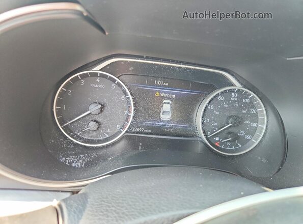 1N4AA6APXJC403330 2018 NISSAN MAXIMA Black Instrument cluster view