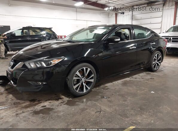 1N4AA6APXJC405207 2018 NISSAN MAXIMA Black Передня ліва чверть