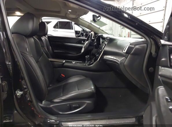 1N4AA6APXJC405207 2018 NISSAN MAXIMA Black Вид салону спереду