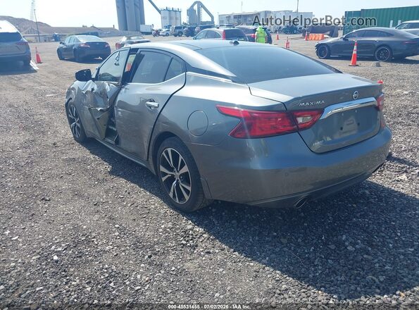 1N4AA6APXJC409287 2018 NISSAN MAXIMA Gray Tył lewy