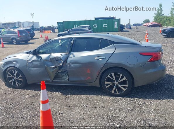 1N4AA6APXJC409287 2018 NISSAN MAXIMA Gray Widok wnętrza 360 stopni