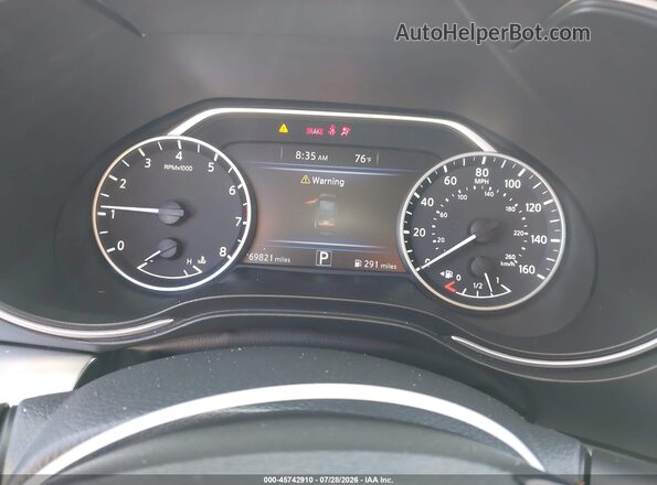 1N4AA6AV0KC361184 2019 NISSAN MAXIMA Серый Вид задних сидений