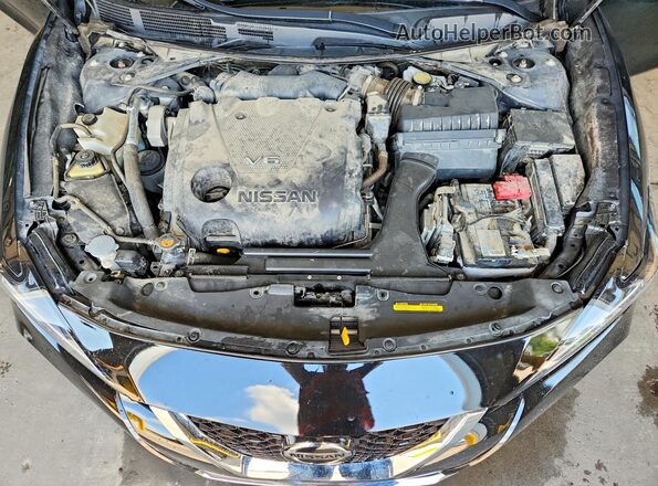 1N4AA6AV0KC361752 2019 NISSAN MAXIMA Черный Вид задней части салона