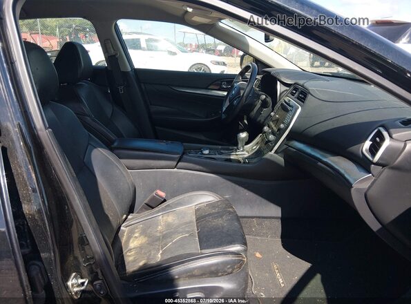 1N4AA6AV0KC361833 2019 NISSAN MAXIMA Black Front interior view