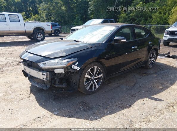 1N4AA6AV0KC361833 2019 NISSAN MAXIMA Black Front left