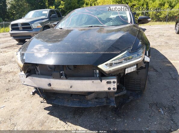 1N4AA6AV0KC361833 2019 NISSAN MAXIMA Black Front view