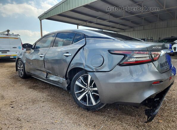 1N4AA6AV1KC360402 2019 NISSAN MAXIMA Серый Задняя левая четверть