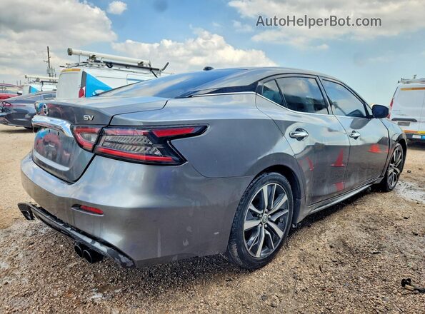 1N4AA6AV1KC360402 2019 NISSAN MAXIMA Серый Задняя правая четверть