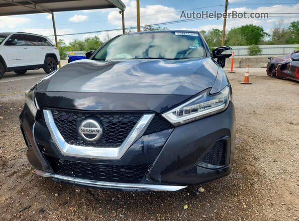 1N4AA6AV1KC360402 2019 NISSAN MAXIMA Серый Вид спереди
