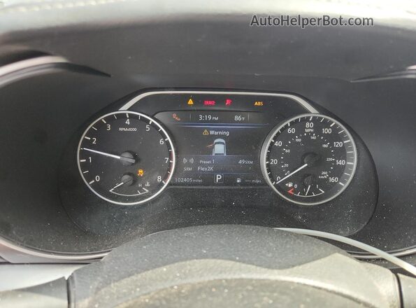 1N4AA6AV1KC360402 2019 NISSAN MAXIMA Серый 