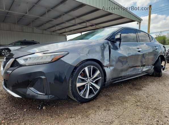 1N4AA6AV1KC360402 2019 NISSAN MAXIMA Серый Панорамный вид салона 360°