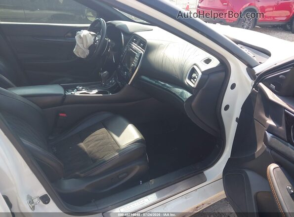 1N4AA6AV1KC379323 2019 NISSAN MAXIMA Белый Вид салона спереди