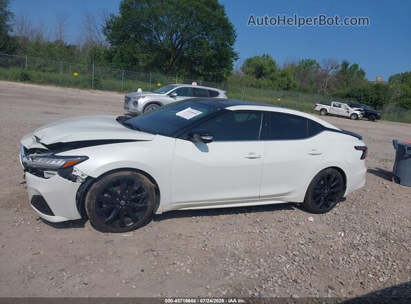 1N4AA6AV1KC379323 2019 NISSAN MAXIMA Белый 