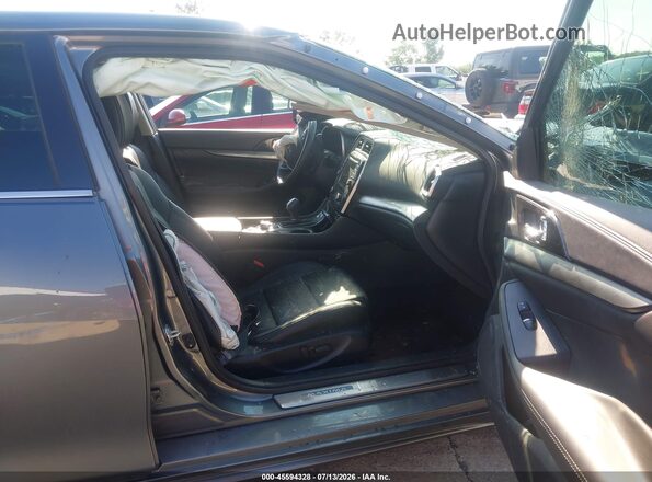1N4AA6AV2KC370615 2019 NISSAN MAXIMA Gray წინა სალონის ხედი