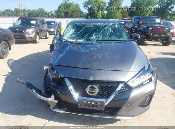 1N4AA6AV2KC370615 2019 NISSAN MAXIMA Gray ხელსაწყოთა პანელის ხედი