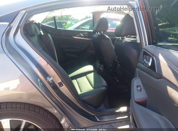 1N4AA6AV2KC370615 2019 NISSAN MAXIMA Gray VIN კოდის სტიკერის ხედი